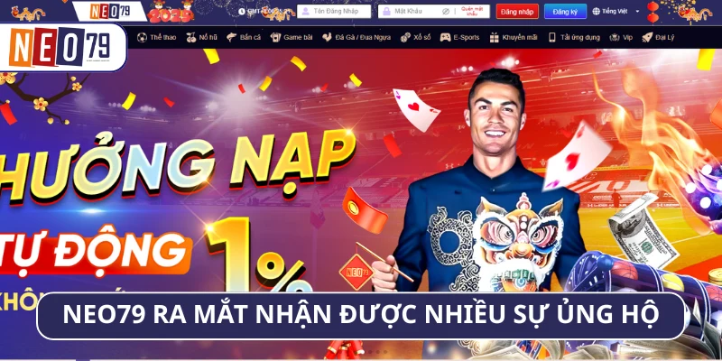 Nhà cái NEO79 ra đời năm 2019 và phát triển mạnh mẽ cho đến nay 